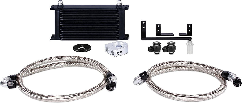 MMOC-MIA-16BK Oil Cooler Kit Non-Low Temp Thermostatic Compatible with Mazda MX-5 Miata 2016+ Black