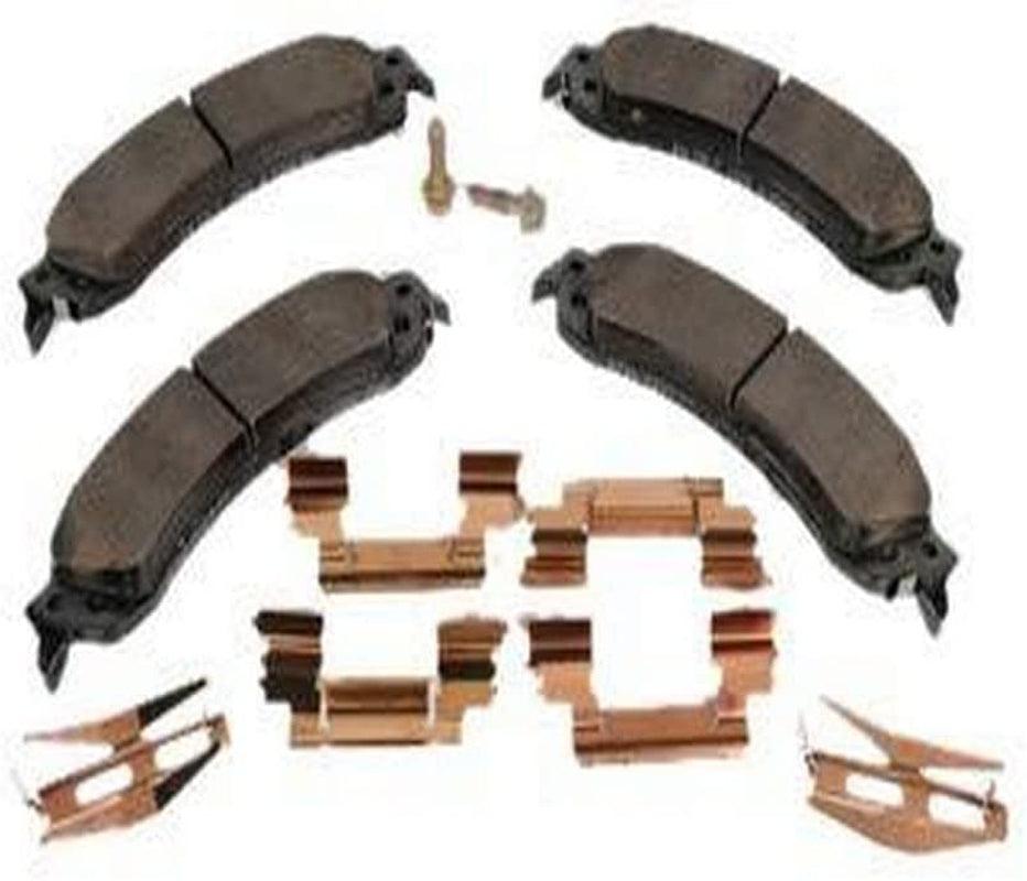 Genuine Parts 171-0894 Rear Disc Brake Pad Set with Clips and Bolts