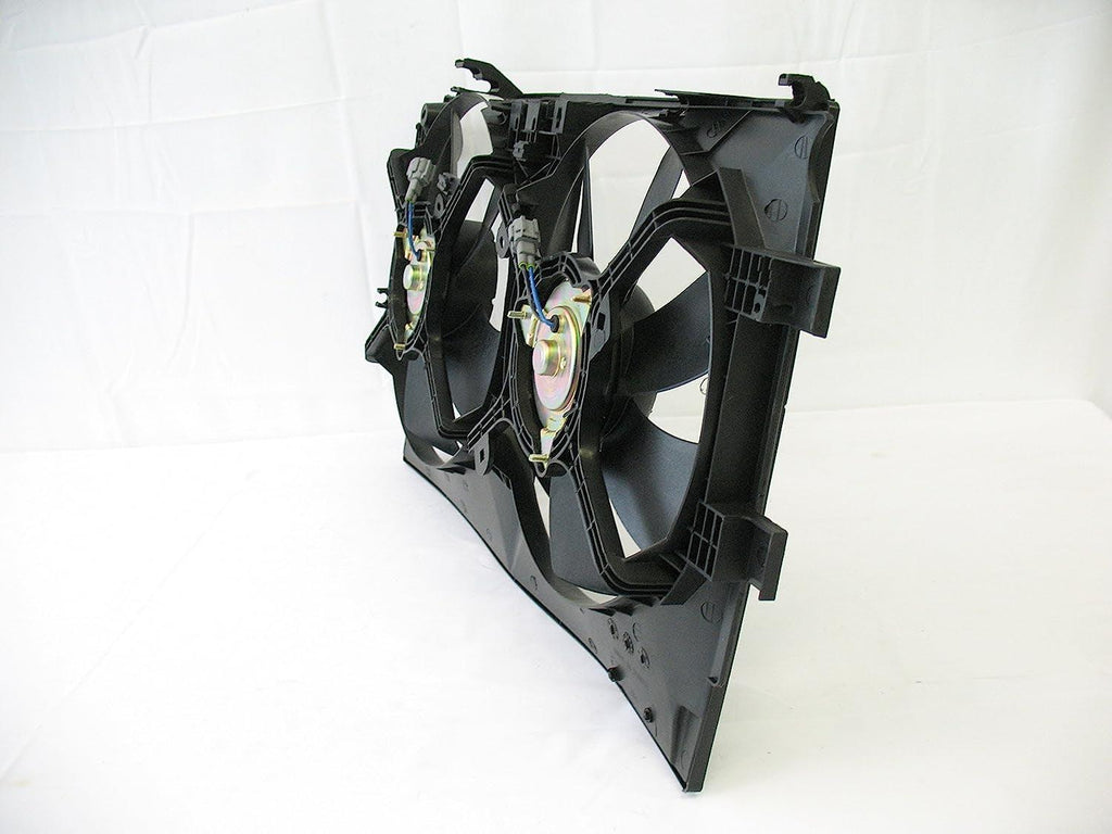 623100 Compatible with MITSUBISHI Replacement Dual Radiator and Condenser Fan Assembly