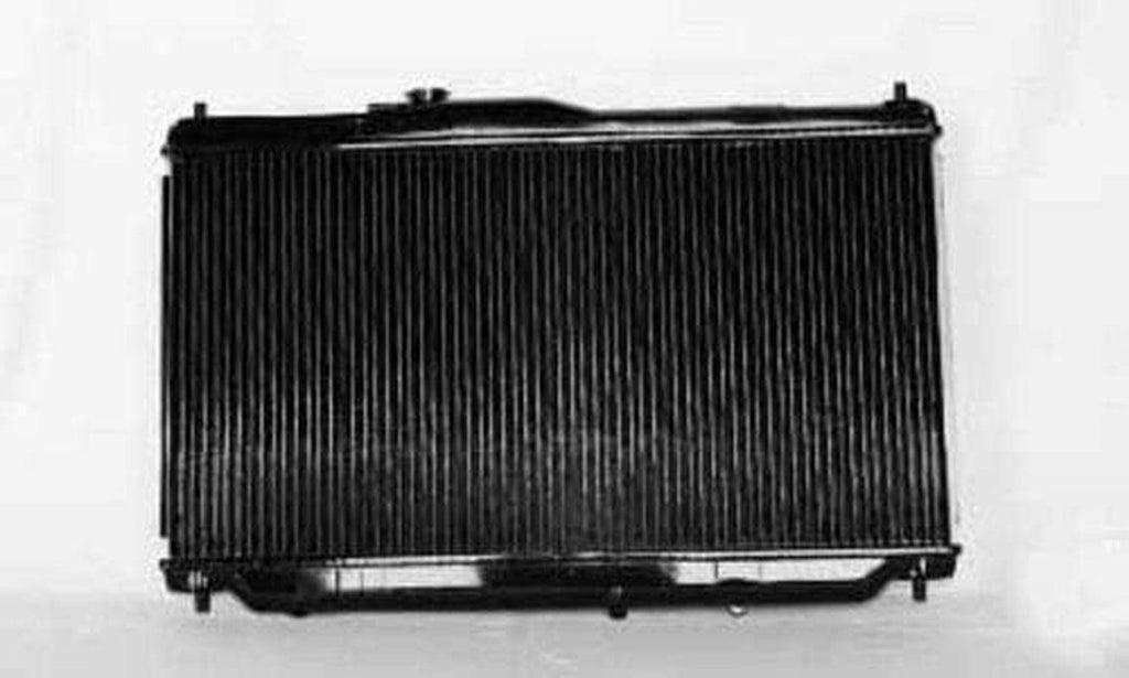 19 Compatible with HONDA 2-Row Plastic Copper Replacement Radiator