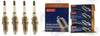 DENSO "U-GROOVE" Spark Plugs (Set of 4) 1992-2011 for Toyota Camry 2.2L 2.4L