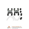 Carlson Disc Brake Hardware Kit for TSX, Accord 13602Q