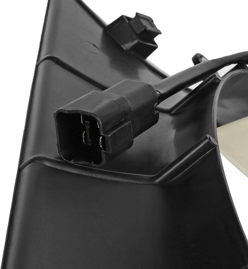 OEM-RF-0210 Factory Style Radiator Cooling Fan Assembly Cooling Efficiency Improved Direct Replacement [Compatible with 1998-2000 Amigo / 1998-2004 Rodeo / 2001-2003 Rodeo Sport]