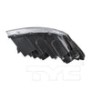TYC Headlight Assembly for 10-12 Elantra 20-12124-90-9