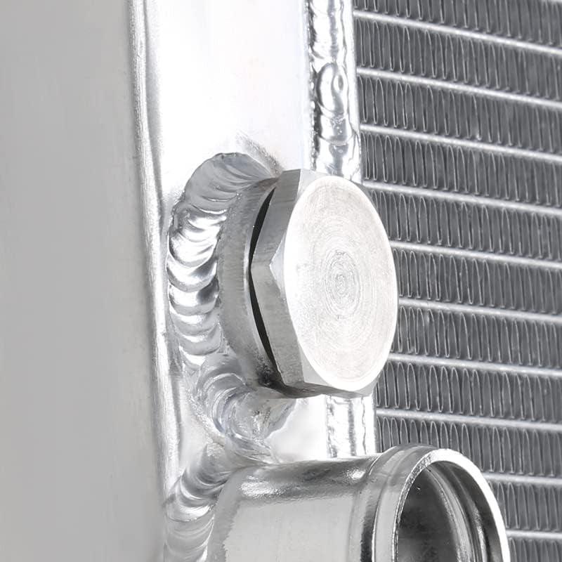 3-Row Aluminum Performance Cooling Radiator Compatible with Jeep Cherokee Wagoneer 2.8L 4.0L 1984-1990