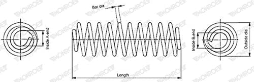 Monroe SP3471 OESPECTRUM Coil Spring