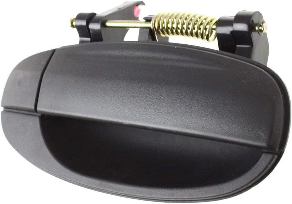 Front and Rear Exterior Door Handle Set of 4 Compatible with 2004-2006 Chevrolet Aveo, Fits 2006-2011 Chevrolet Aveo5 Textured Black Driver and Passenger Side