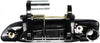for Honda Civic Exterior Door Handle Front, Passenger Side Smooth Black (2001-2005) | with Key Hole| Trim:All Submodels