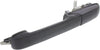 Exterior Door Handle Compatible with Volkswagen Passat 1990-1993 Front and Rear Door Handle Right Side and Left Side Set of 4 outside Textured Black Plastic+Metal
