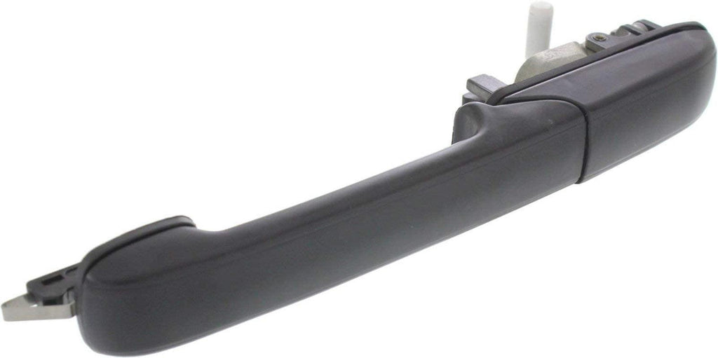 Exterior Door Handle Compatible with Volkswagen Passat 1990-1993 Front and Rear Door Handle Right Side and Left Side Set of 4 outside Textured Black Plastic+Metal