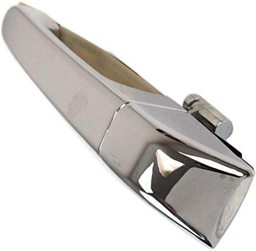 Exterior Door Handle Compatible with 2006-2012 Kia Sedona, Fits 2007-2008 Hyundai Entourage Rear, Driver Side - Side Sliding Door Partslink HY1520116
