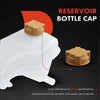 A-Premium Engine Coolant Overflow Recovery Reservoir Tank [W/Cap] Compatible with Ford Fiesta 1998-2000 L4 1.4L, Replace # 96FB8K218BG