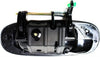 For Chevy Trailblazer Exterior Door Handle 2002 03 04 05 06 07 08 2009 Rear Passenger Side Textured Black | Trim:All Submodels | GM1521119 | 15188972