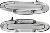 Rear Exterior Door Handle Compatible with 2000-2006 Mazda MPV, Set of 2, Driver and Passenger Side