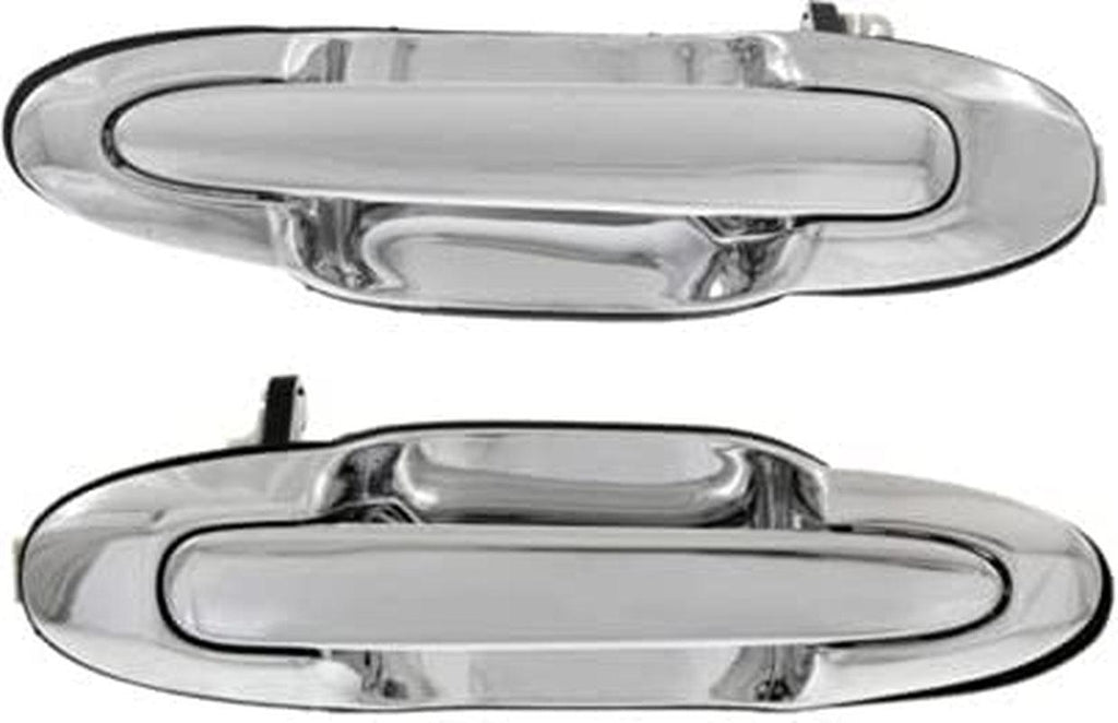 Rear Exterior Door Handle Compatible with 2000-2006 Mazda MPV, Set of 2, Driver and Passenger Side
