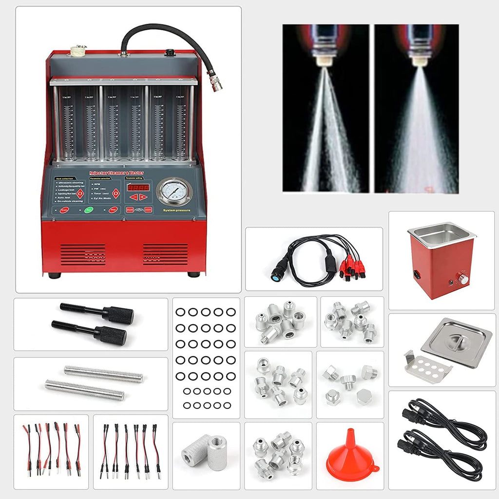 CNC-602A Injector Cleaner & Tester CNC 602A Electromechanical Fuel Cleaner with Transformer