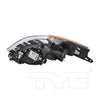 TYC Headlight Assembly for 10-12 Altima 20-9108-00