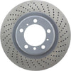 Centric Rear Passenger Side Disc Brake Rotor for Panamera, 911 (128.37055)