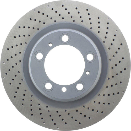 Centric Rear Passenger Side Disc Brake Rotor for Panamera, 911 (128.37055)