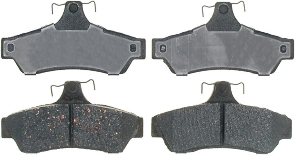 Gold 17D1048C Ceramic Rear Disc Brake Pad Set