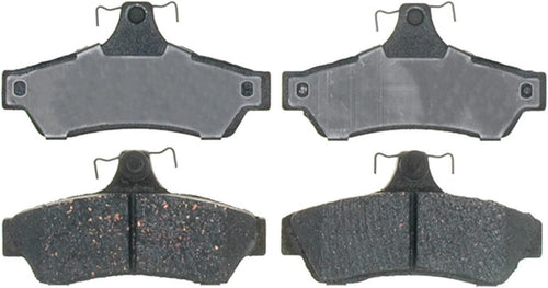 Gold 17D1048C Ceramic Rear Disc Brake Pad Set