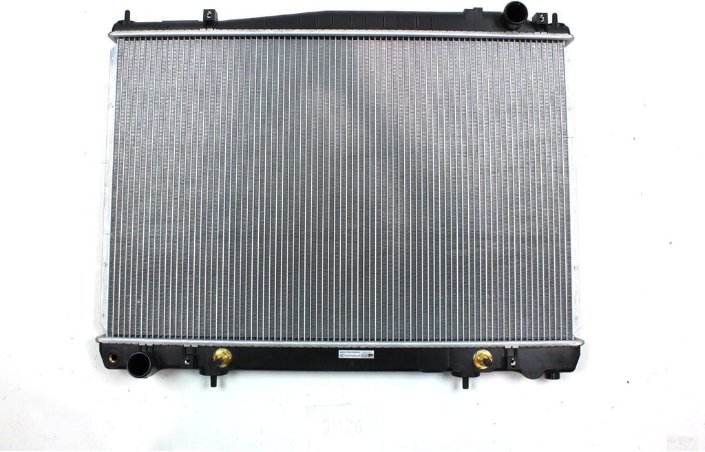 2426 Compatible with Infiniti 1-Row Plastic Aluminum Replacement Radiator