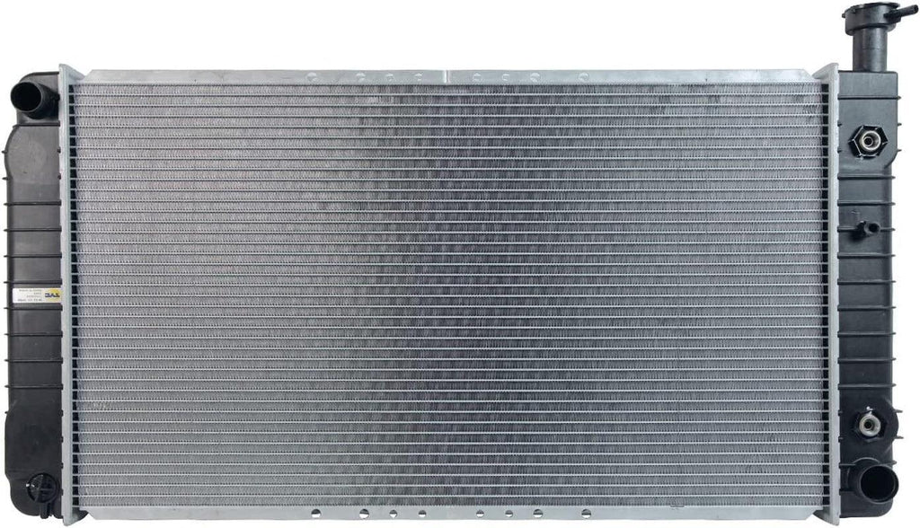 2044 Compatible with CHEVROLET Express 1-Row Plastic Aluminum Replacement Radiator
