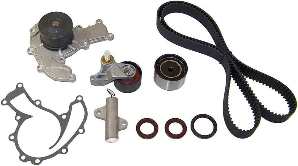 DNJ TBK351WP Timing Belt Kit with Water Pump/For 1995-1997 / Acura, Honda, Isuzu/Passport, Rodeo, SLX, Trooper / 3.2L / SOHC / V6 / 24V / 3165Cc / 6VD1