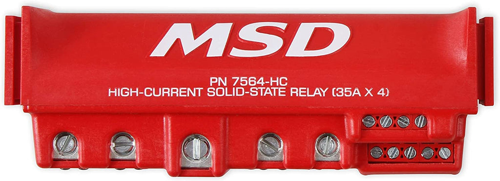 7564-HC: High-Current Solid State Relay 35Ax4, Red