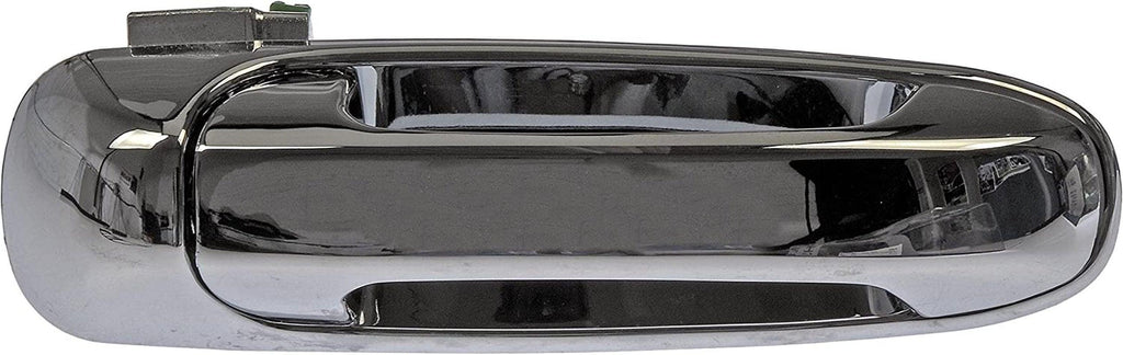 91021 Rear Passenger Side Exterior Door Handle Compatible with Select Dodge / Mitsubishi Models, Chrome (OE FIX)