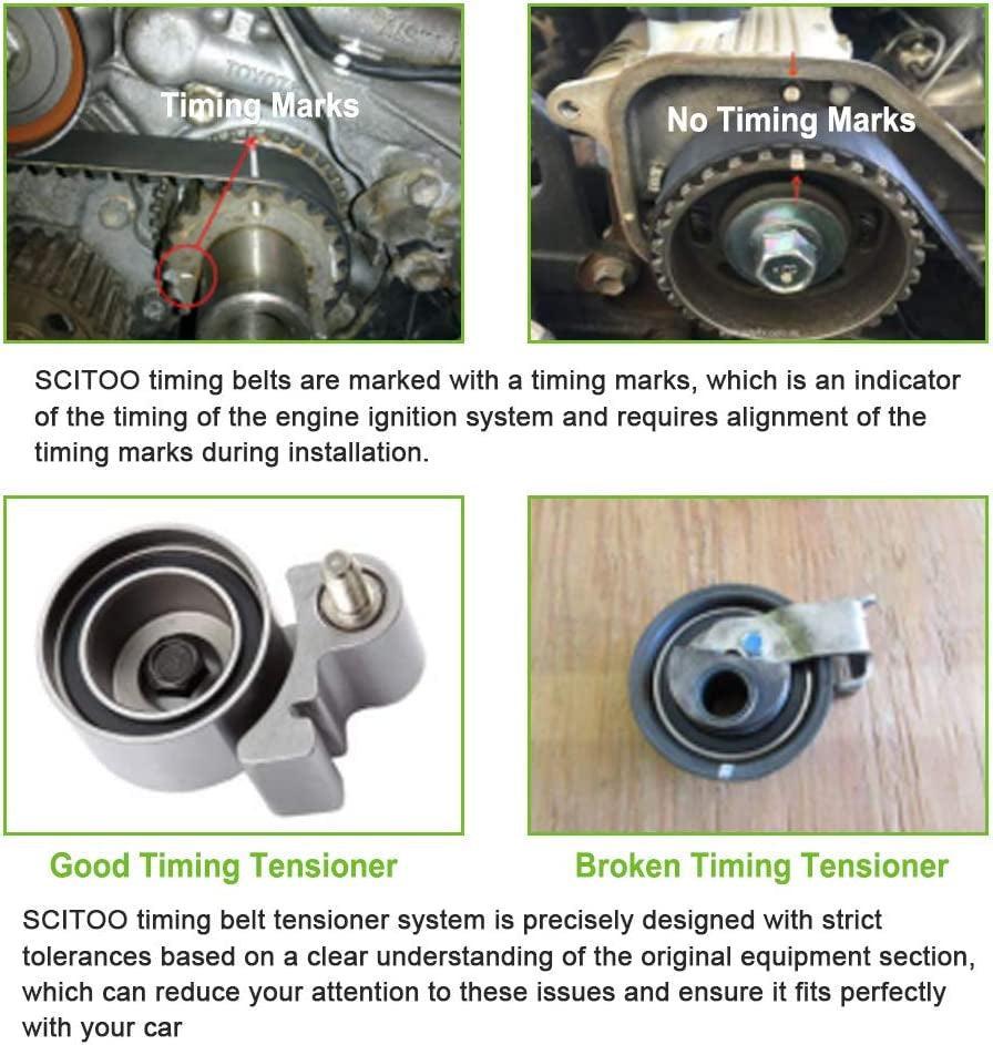 13568-056 TBK235 WP170-1860 VC15 TS26235 ITM235 VCTO015 Engine Timing Belt Kit Fits for 93-97 for Geo for Prizm 94-97 for Toyota Celica 93-97 for Toyota Corolla