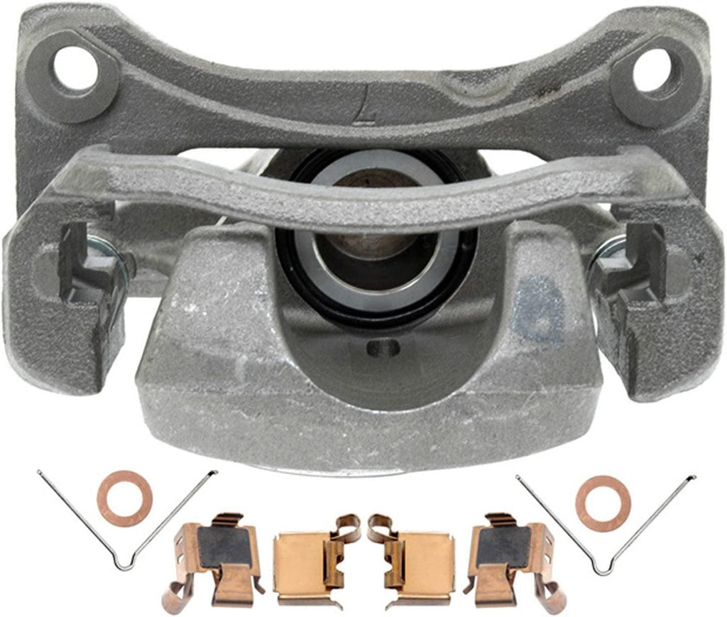 Gold 18FR1446 Rear Driver Side Disc Brake Caliper Assembly (Friction Ready Non-Coated), Remanufactured