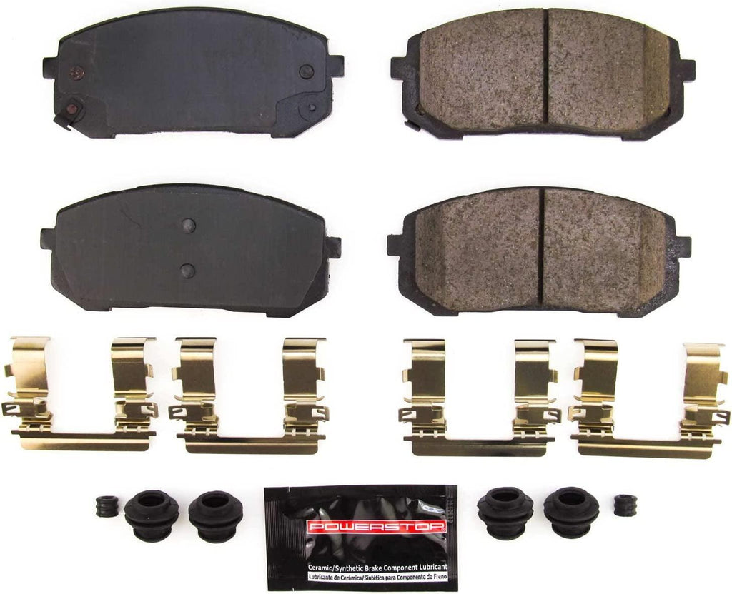 Front Z23-8003 Carbon-Fiber Ceramic Brake Pads Z23 Daily Driver