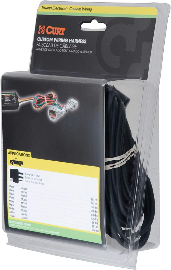 56179 Vehicle-Side Custom 4-Pin Trailer Wiring Harness, Fits Select Dodge Dart