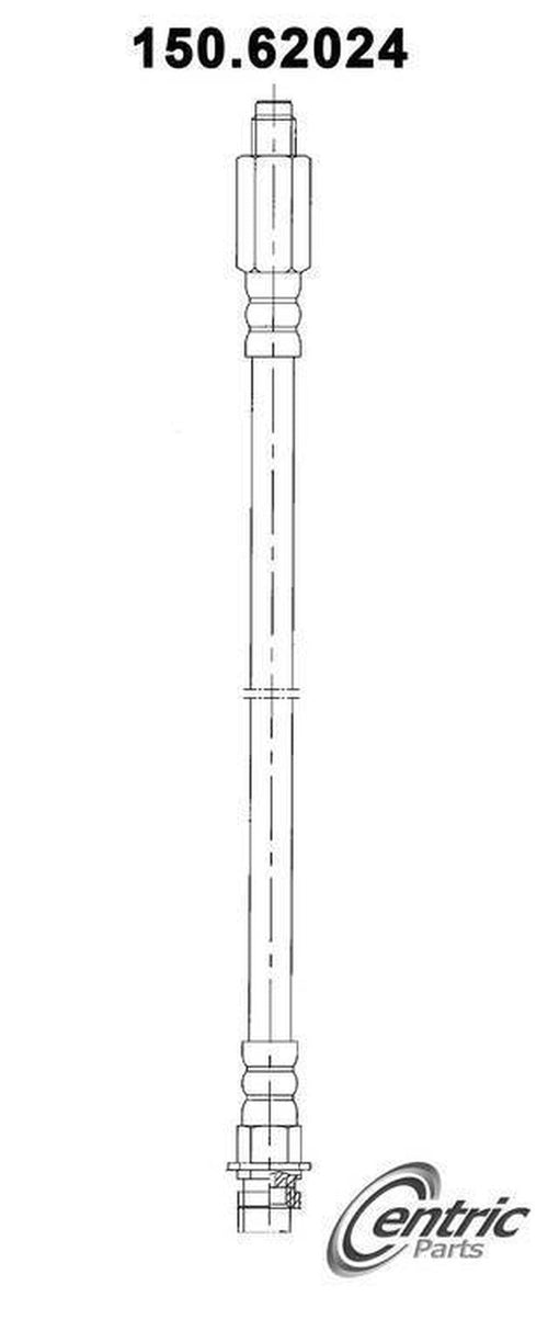 Brake Hydraulic Hose for Calais, Commercial Chassis, Deville+More 150.62024