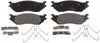 PGD1045M Professional Grade Semi-Metallic Disc Brake Pad Set