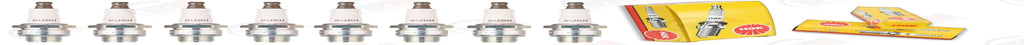 NGK BU8H "NICKEL" Spark Plugs 6431 (Set of 8)