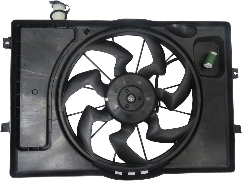 623820 Replacement Cooling Fan Assembly Compatible with Hyundai Elantra, 1 Pack