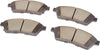 Gold 17D1422CH Ceramic Front Disc Brake Pad Set