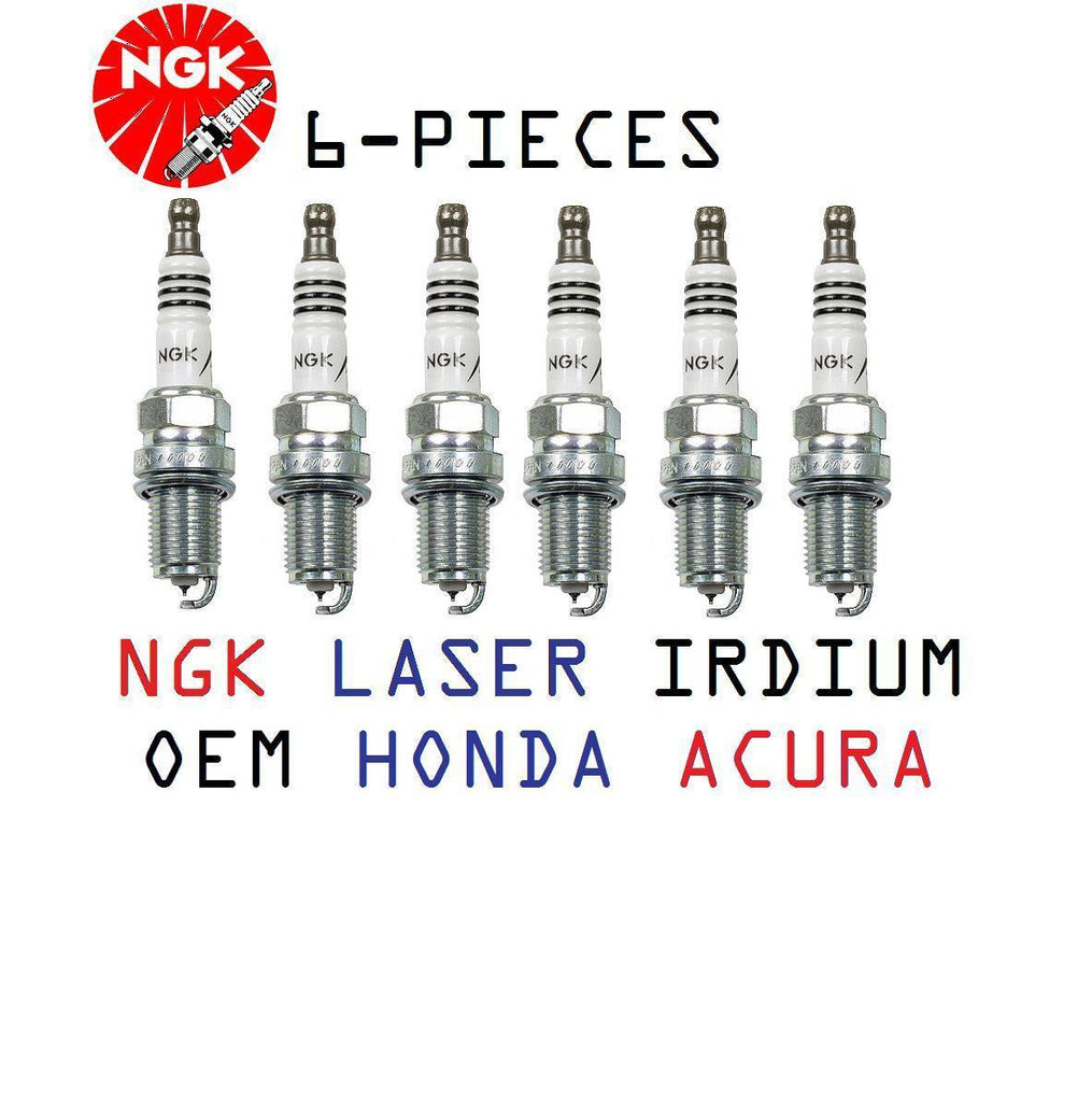 6- NGK IZFR6K-11 SPARK PLUG LASER IRIDIUM POWER SET (6994)
