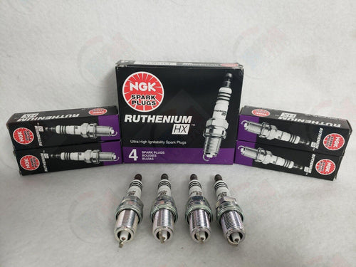 NGK RUTHENIUM HX Spark Plugs LKR6BHXE 93763 Set of 4