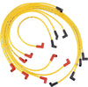 4050 Spark Plug Wire Set - Super Stock Graphite Core 8Mm - Yellow