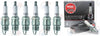 NGK "V-POWER" Spark Plugs Set of 6 1987-1996 for Ford F-150 F-250 F-350 4.9L L6