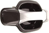 For Chevy Colorado Exterior Door Handle Rear Passenger Side Smooth Black Bezel with Chrome Lever 2004-2012| Trim: LS/LT/WT