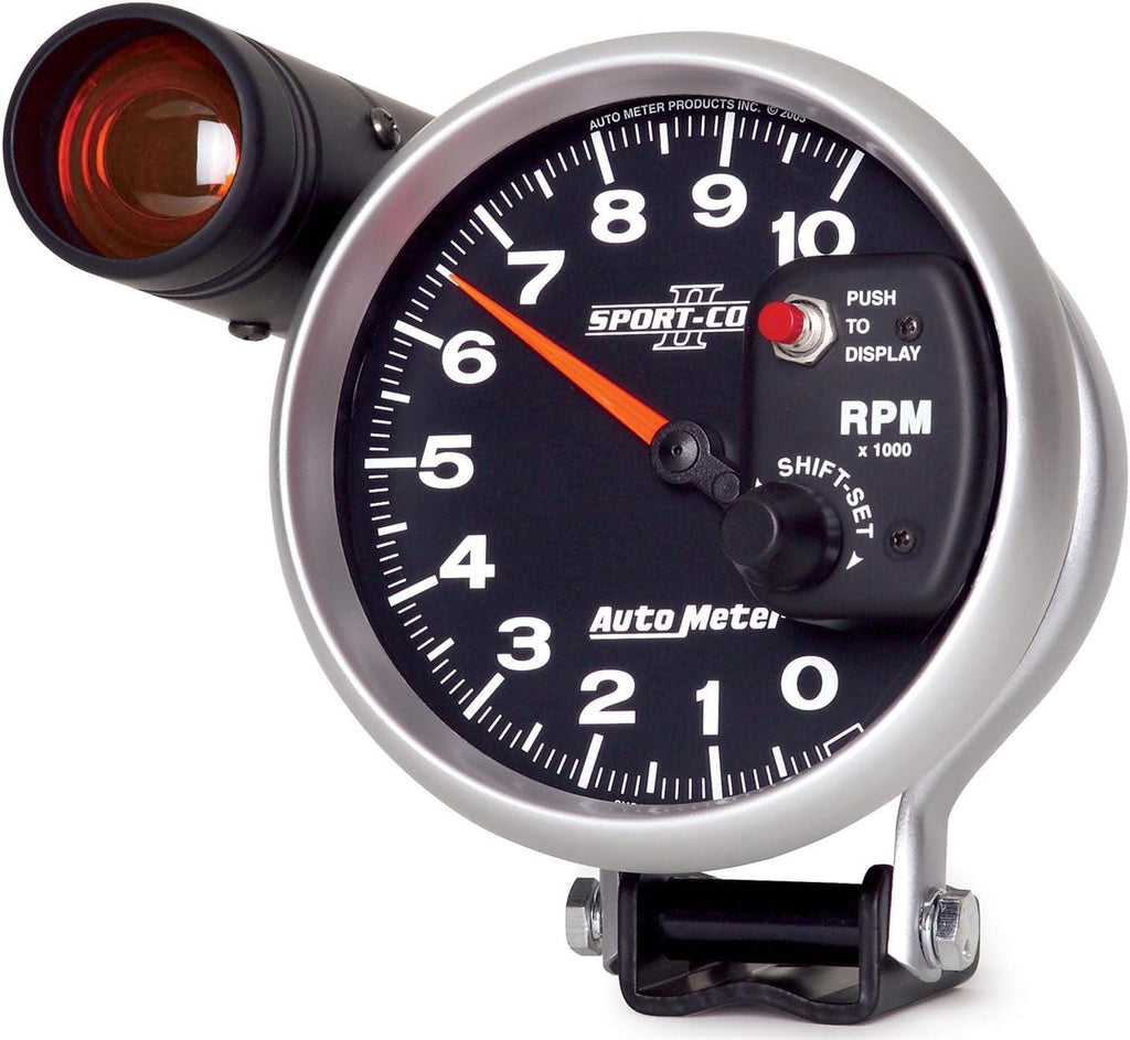 3699 Sport-Comp II 5" 10000 RPM Shift-Lite Tachometer