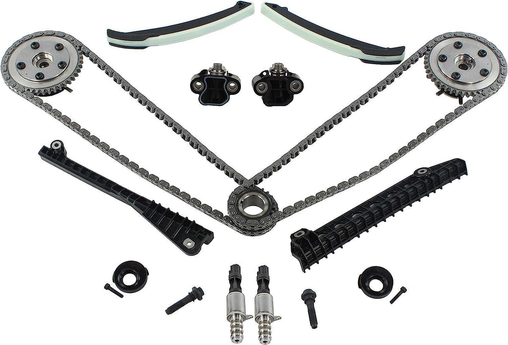 DNJ TK4173M Timing Chain Kit For: 2004-2014 / Ford, Lincoln/Expedition, F-150, F-250 Super Duty, F-350 Super Duty, Mark LT, Navigator / 5.4L / SOHC / V8 / 24V / 330Cid / [VIN 5, VIN V]