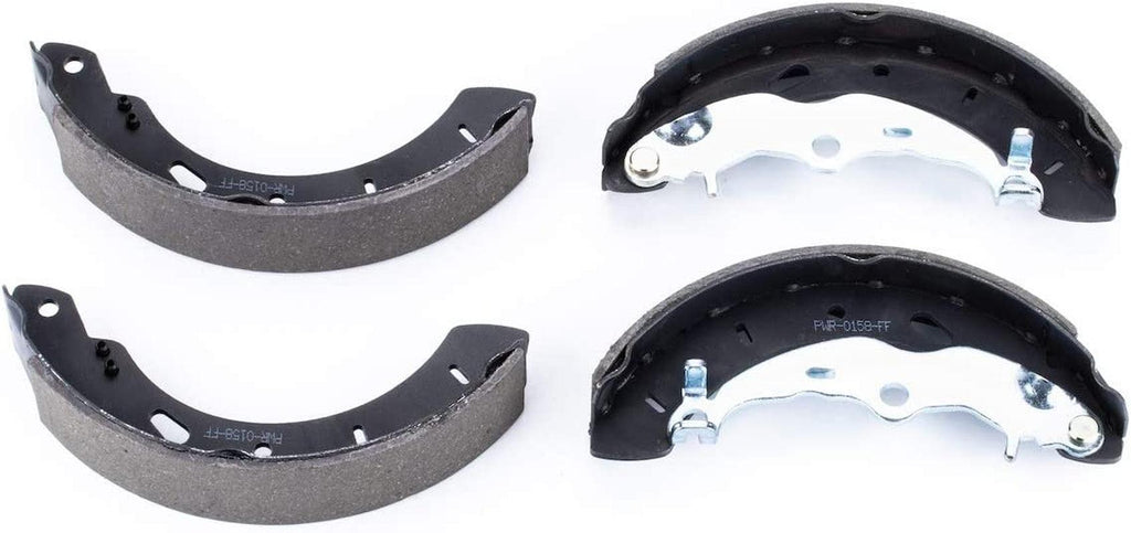 B1004L Autospeciality Rear Brake Shoe, Black