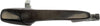 Dorman 80626 Front Passenger Side Exterior Door Handle Compatible with Select Ford Models, Smooth Black