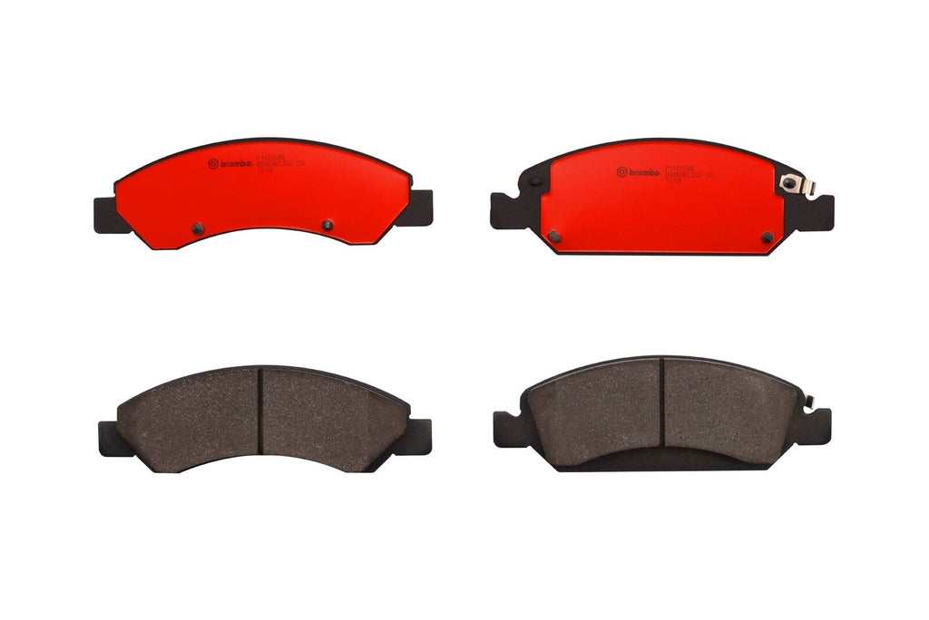 Front Disc Brake Pad Set for Tahoe, Silverado 1500, Sierra 1500+More (P10058N)