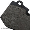 Beck Arnley Front Disc Brake Pad Set for Mercedes-Benz (089-1856)